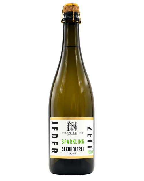 Jederzeit Sparkling, Alcoholvrije Mousserende Wijn